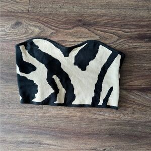 Commense printed tube top M